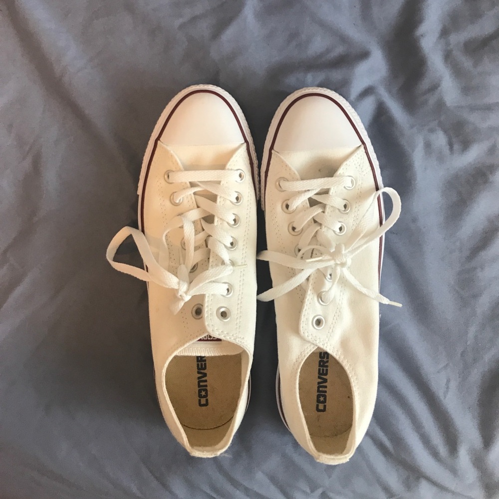 NWOT White Converse All Stars